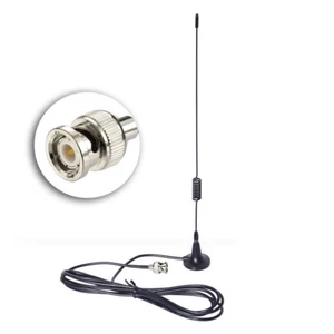 Car Mobile Radio Scanner BNC Magnetic Base Antenna for Uniden BC355N BC125AT - Zdjęcie 1 z 4