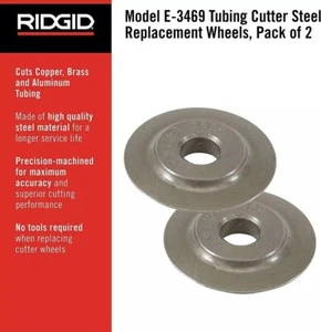 RIDGID 3469 Tubing Cutter Wheels Fits 101 103 104 117 118 150 151 152 153 205 - Picture 1 of 12