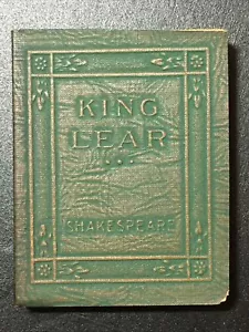 Kleine Lederbibliothek KING LEAR von WILLIAM SHAKESPEARE - Bild 1 von 6