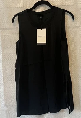 New With Tags Who What Wear Black Sleeveless Blouse Small - Image 1 of 4