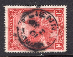 Tasmania LIENNA 1901 pmk en 1d clasificación pictórica RR- (10) por Hardinge - Imagen 1 de 1