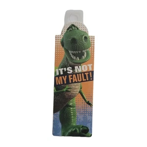 2010 Toy Story 3 T Rex Bookmark Magnetic Magnet UK That Company Called If, #6805 - Imagen 1 de 21
