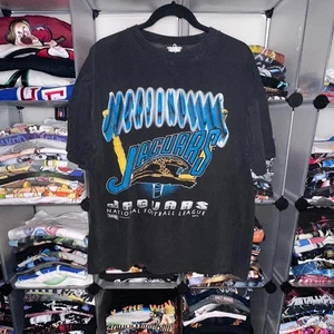 Jacksonville Jaguars Football NFL kurzärmliges schwarzes T-Shirt KV37380 - Bild 1 von 2