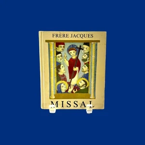 1962 Childrens Prayerbook Illustrated Frere Jacques Missal HC w/ Parents Booklet - Picture 1 of 13