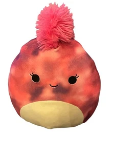 10 Zoll Lovisa das Chamäleon Squishmallow Squish-Doos rosa Batik Mohawk Plüsch - Bild 1 von 9