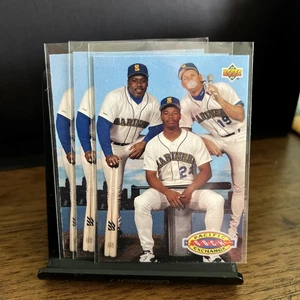 1993 Upper Deck Ken Griffey Jr./Jay Buhner/Kevin Mitchell Seattle Mariners #55 - Bild 1 von 2