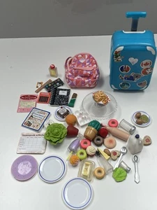 Our Generation foods/kitchen , Off To School, Travel Suitcase accessories - Picture 1 of 11