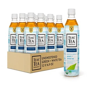 Pure Green White Tea - Unsweetened Zero Calorie 12 Pack - Picture 1 of 6