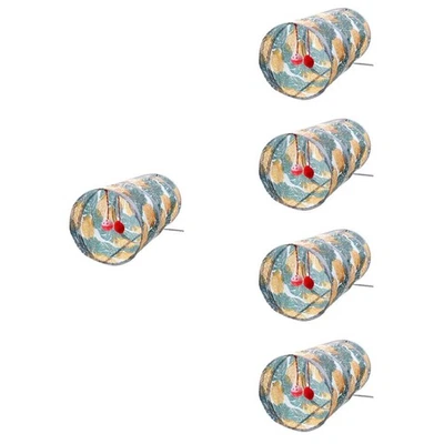  5pcs Collapsible Cat Tunnels Household Cat Tunnel Kitten Tunnel - Image 1 of 4