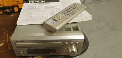 Denon UD-M30 Stereo CD Receiver amp micro system with aux remote manual - Image 1 of 3