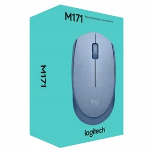 Logitech Kabellose Maus M171 Blau Grau USB 2.4GHz Optisch IDEAL - Bild 1 von 16