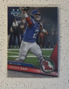 2023 Bowman University Chrome - Jaxson Dart #191 (RC) - Picture 1 of 2