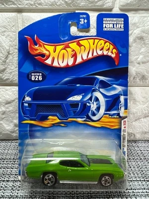 Hot Wheels 2001 Primeras Ediciones 1971 Plymouth GTX Nº14/36 Coleccionista Nº026 Verde Foto 1 de 4