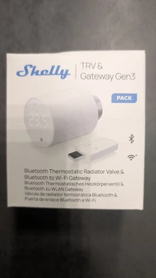 Shelly Blu TRV & Shelly Blu Gateway Gen3 - Thermostatisches Heizkörperve - Bild 1 von 4
