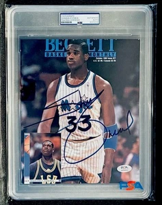 PSA DNA Shaquille O’Neal Signed Photo Rare Huge Rookie Auto Slabbed Encapsulated - Picture 1 of 3