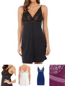 Wacoal Raffine Chemise Scallop Lace Nightie Nightwear Stretch Lingerie - Picture 1 of 13