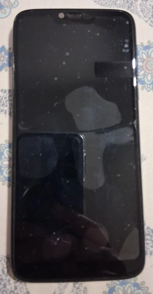 Motorola Moto G7 - Negro - Smartphone - Tal cual para salvamento/piezas/desmontaje Foto 1 de 2