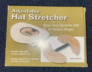 Adjustable Hat Stretcher - Adjusts 7-1/2" to 10-5/8" - New - Picture 1 of 3