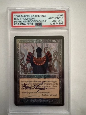 Patriarch's Bidding Onslaught Foil Signed by Artist - Image 1 of 2