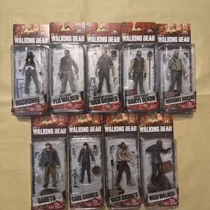 The Walking Dead AMC McFarlane Toys Series 7 Complete Set w/Exclusives. - Picture 1 of 19