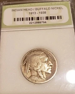 1918 Buffalo Nickel D/S/P? Scarse/Collectable - Picture 1 of 2