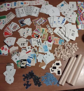 Art & Junk Journaling Kartenvorrat, Scrabble Spielsteine Spielfiguren Folien 1k + Stück - Bild 1 von 15
