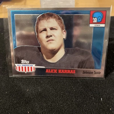 2005 Topps All American Retired Edition Chrome /555 Alex Karras #63 HOF - Image 1 of 3