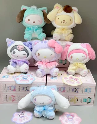 TOPTOY Sanrio Jugar con Gatitos Peluche Bebé Serie Confirmado Caja Ciega Juguete Regalo Foto 1 de 4