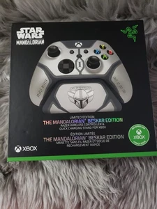 New Xbox Wireless Controller Razer The Mandalorian Beskar Limited Edition - Picture 1 of 2