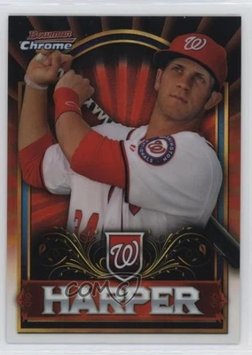 2011 Topps Bowman Chrome Exclusive Topps Value Box Gold Bryce Harper #BCE1 - Image 1 of 2
