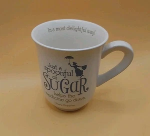 Hallmark Disney Mary Poppins A Spoonful of Sugar Coffee Mug Cup 10oz Pre-owned - Picture 1 of 7
