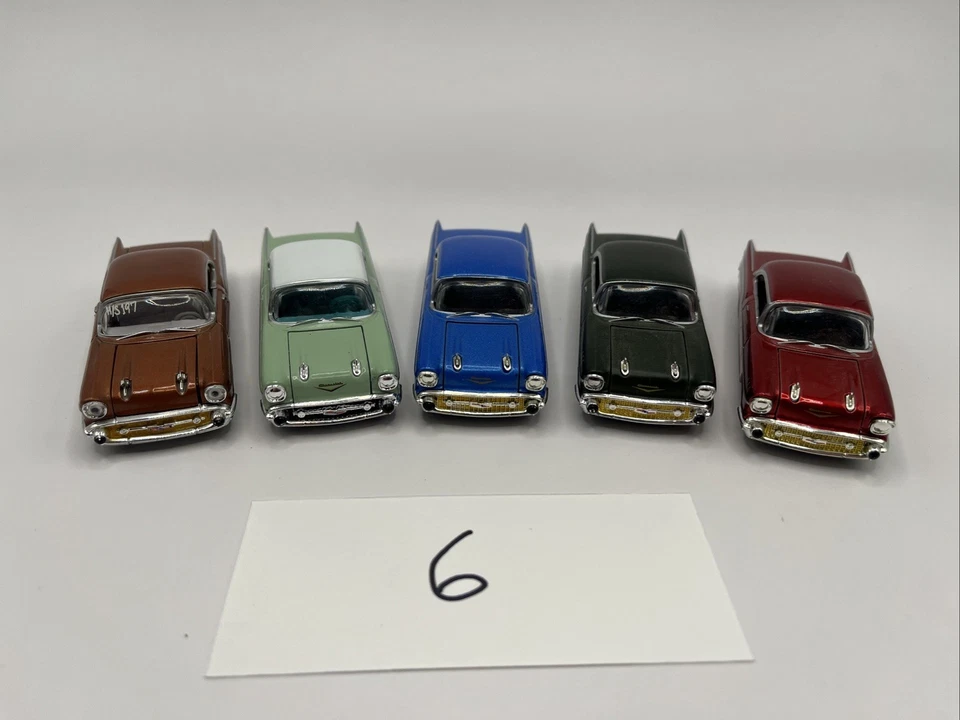 Loose Car Lot; M2 Machines,  1957 Bel Air, 1:64 Diecast - Image 1 of 1