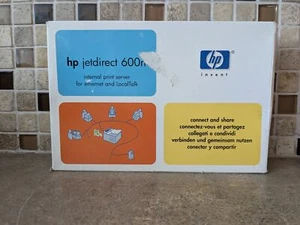 HP JETDIRECT 600N EIO ETHERNET APPLETALK PRINT SERVER J3111A UC7-2 - Picture 1 of 6