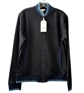 Ben Sherman Navy Blazer Preppy Collegiate Bomber Jacket S NEW MRSP $99 - Picture 1 of 13