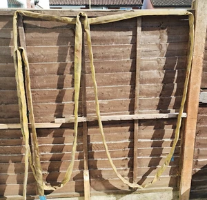 RAMS lifting gear webbing lifting straps slings 2 x 3 ton & 2 x 1 ton - Picture 1 of 9