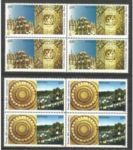 India 2009 UNESCO Dilwara Temple Heritage Buildings Architecture Jainism Blk/4 - Picture 1 of 2
