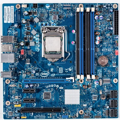 Placa madre Intel DP55WB E64798-207 LGA1156 P55 MicroATX DDR3 Toslink Firewire Foto 1 de 4