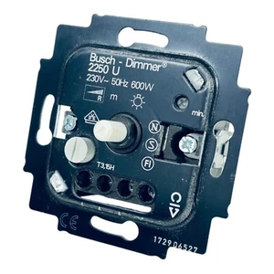 Busch-Jaeger 2250 U / Dimmer Einsatz für Glühlampen / Busch-Dimmer / 2250U - Picture 1 of 2