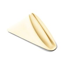 17" x 17" Ivory Polyester Cloth Napkins (5 Pack)