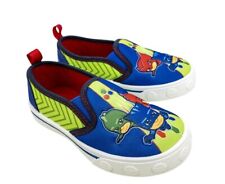 PJ Masks Toddler Boys' Twin Gore Canvas Slip-on Athletic Sneakers Shoes: 7-13