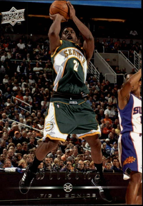 2008-09 Upper Deck Damien Wilkins #175 Basketball DNA Games - Image 1 of 1