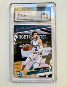 Chronicles Lamelo Ball Prestige Pink RC #72 CSG 2020-21 10 gemas como nuevo - Imagen 1 de 2