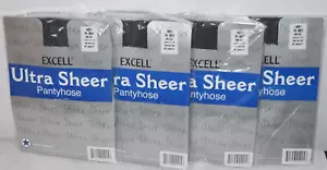 Lote de 4 pantimedias ultra transparentes para pantimedias grises talla única regular 5'-5'9" 100-160 - Imagen 1 de 14