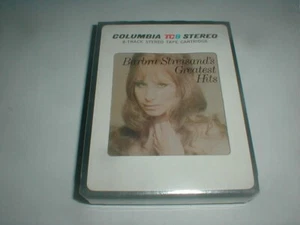 Barbra Streisand Greatest Hits 8 Track Tape SEALED 1970 Female Pop Rock PEOPLE - Bild 1 von 6