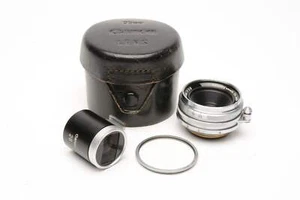 Montaje Canon 28 mm f2,8 LM, con buscador, estuche equipado, Canon UV, ¡Muy limpio! - Imagen 1 de 13