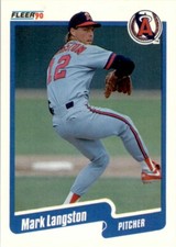 1990 Fleer Update Mark Langston #U-78