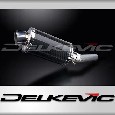 Honda CBR600 F3 1995-1996 Slip On 9" Oval Carbon Exhaust Muffler Kit — 第 1/4 张图片