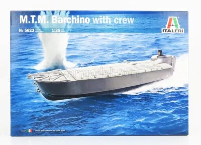MODELLINO BARCA STATICO ITALERI BOAT M.T.M. BARCHINO MILITARE SCALA 1/35 - Immagine 1 di 2