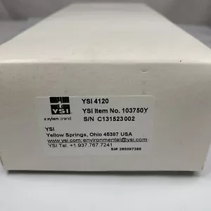 Sonda de pH y temperatura YSI MultiLab 4120 sensores digitales IDS 3 MOL KCl 103750Y - Imagen 1 de 8
