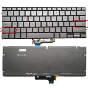UK Laptop Keyboard With Backlit For Asus ZenBook 14 UX431 UX431FN UX431FA-ES74 - Picture 1 of 5